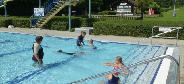 Schwimmkurs in den Sommerferien
